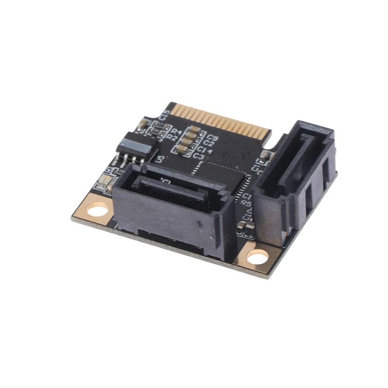 

1PC ASM1061 Mini PCIE To SATA3.0 Add On Cards Expansion Cards Adapter Converter Controller SATA Multiplier