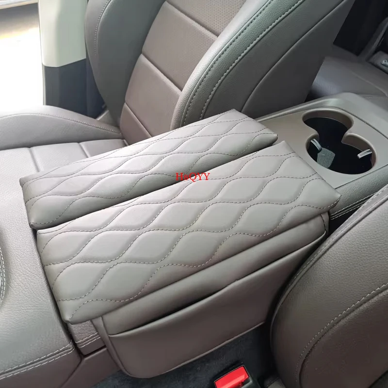 Фото Подлокотник центральной консоли, декоративная накладка для подлокотника Mercedes Benz GLE GLS Class W167 X167, кожаный подлокотник с защитой от царапин, подушка №5