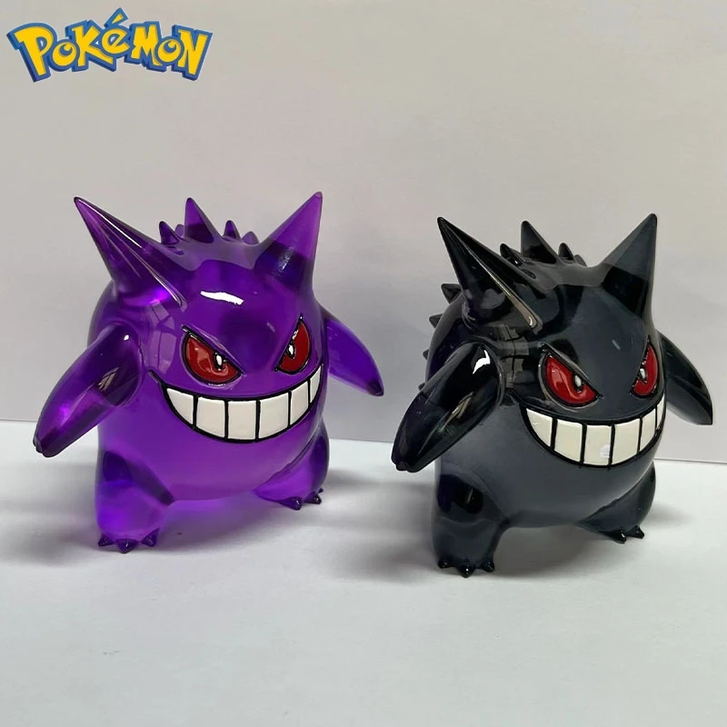

Kawaii Pokemon Gengar Anime Figure Transparent Gengar 8cm Figurine Pvc Statue Model Doll Ornament Decora Doll Toy Birthday Gifts
