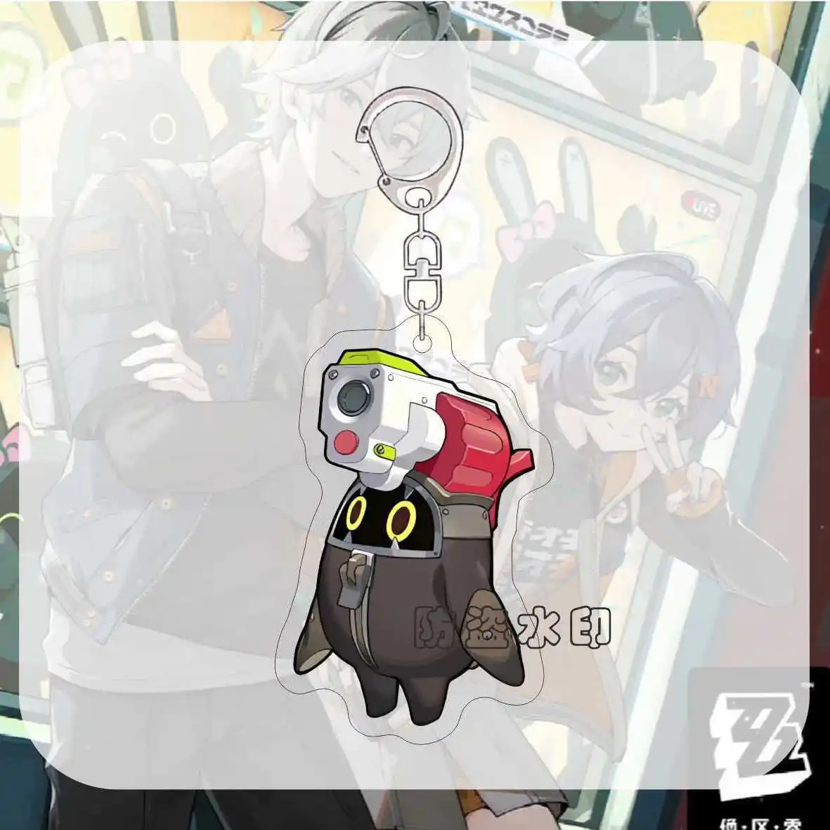 Брелок для ключей Game Zenless Zone Zero брелок аксессуары ZZERO Bangboo акриловая сумка