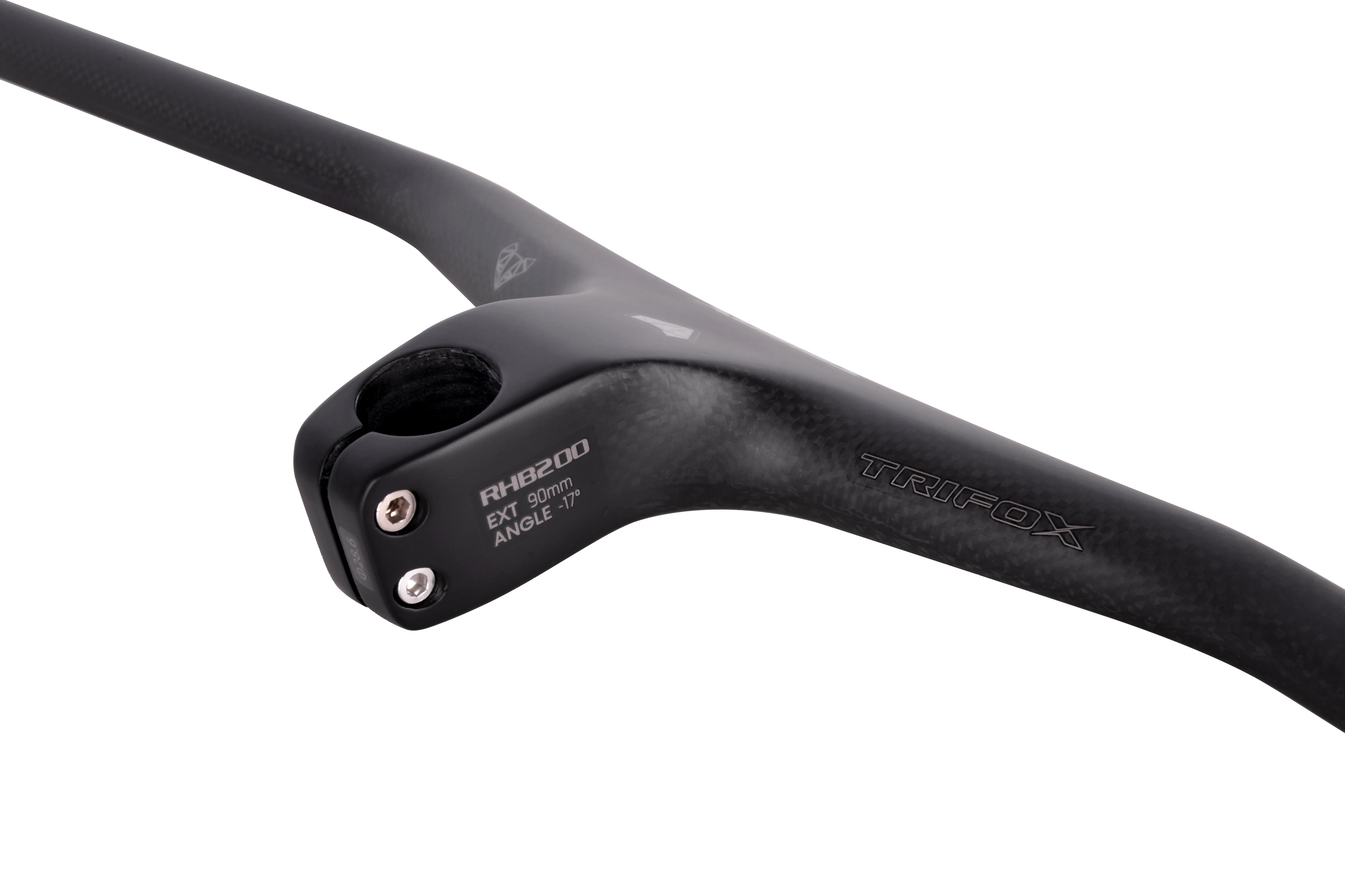 TRIFOX Carbon MTB Интегрированный руль-17 углов XC горный велосипед руль стержень 80/90/100/110