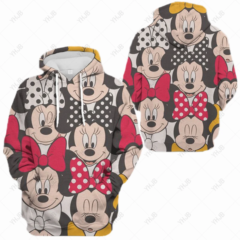 

Disney Mickey Mouse Camouflage Sweatshirts Women Oversized Hoodies 2023 Pullover Streetwear Hoodie Ladies Hiphop Korean Fashion