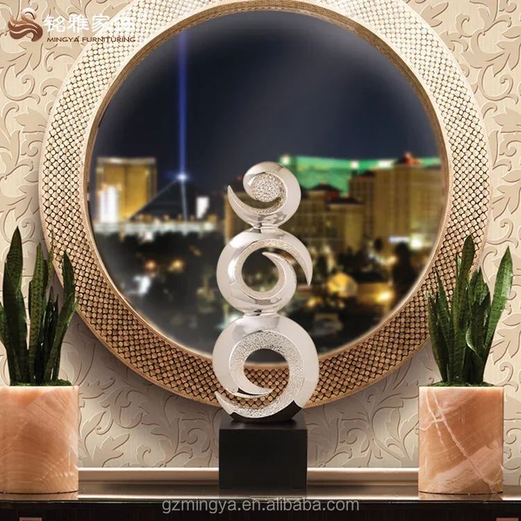

Wholesale resin crafts large abstract sculpture for new house decoration