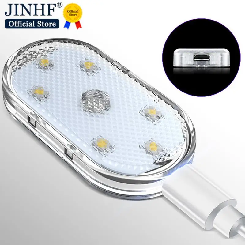

1pc Car Interior LED Lighting Finger Touch Sensor Lamp Car Lighting Reading Light LED Car Lights Ambient Light