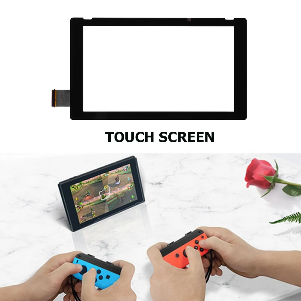 

Для консоли Nintendo Switch сенсорный экран стекло дигитайзер Замена сенсорного экрана запасная часть для ремонта