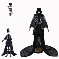 spot black deacon cos clothe suit dom haiwei shire master bo sauce 15th anniversary exhibition dress anime cosplay costume
