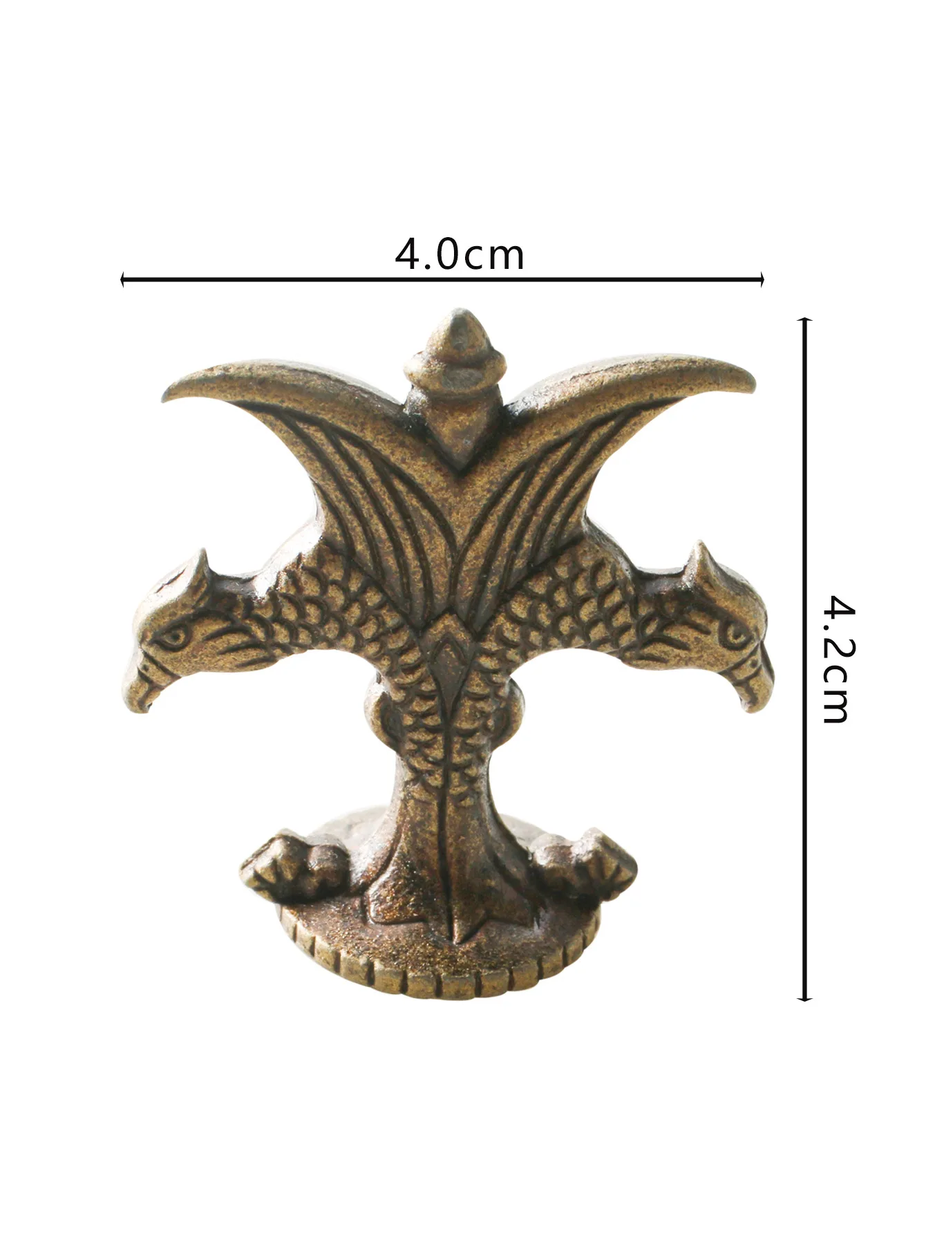 Старинная выдвижная ручка Eagle для шкафа