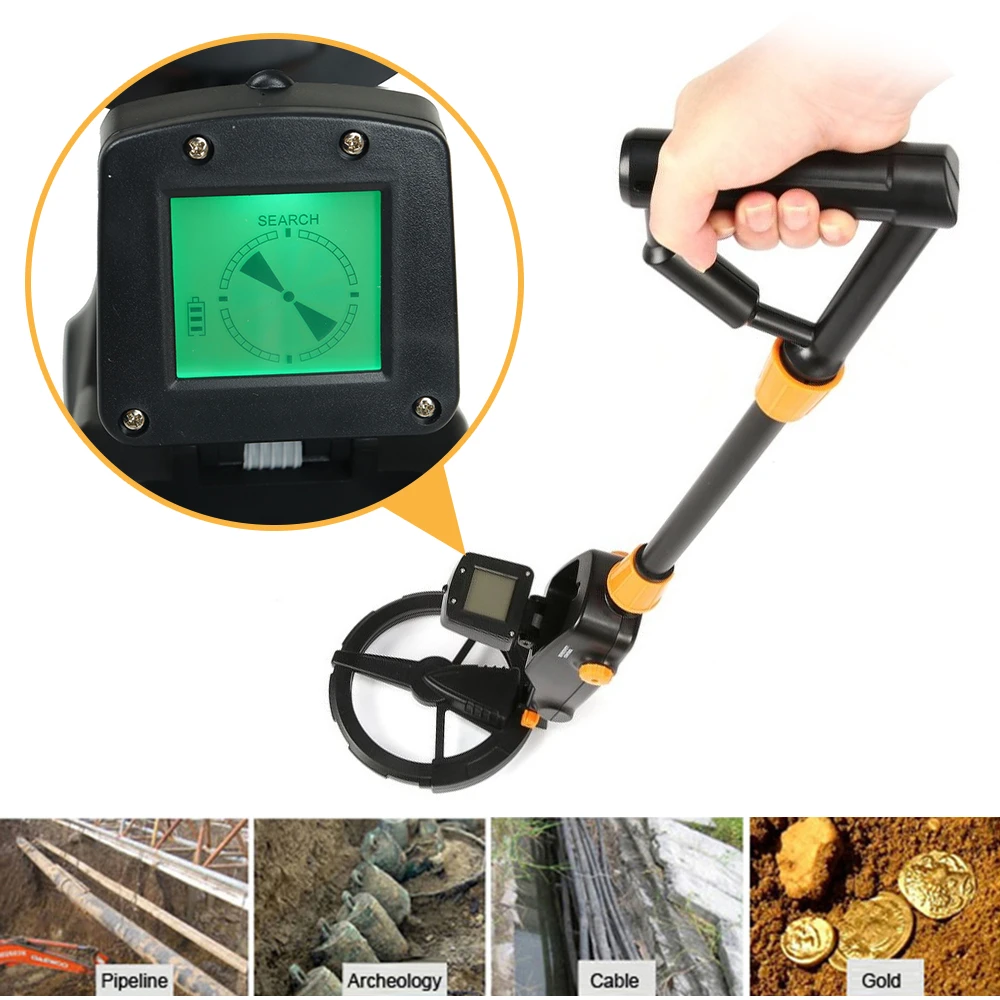 

MD1008A Metal Detector Professional Handheld Gold Treasure Underground Metal Detector Tracker Seeker Finder Kids Metal Detector