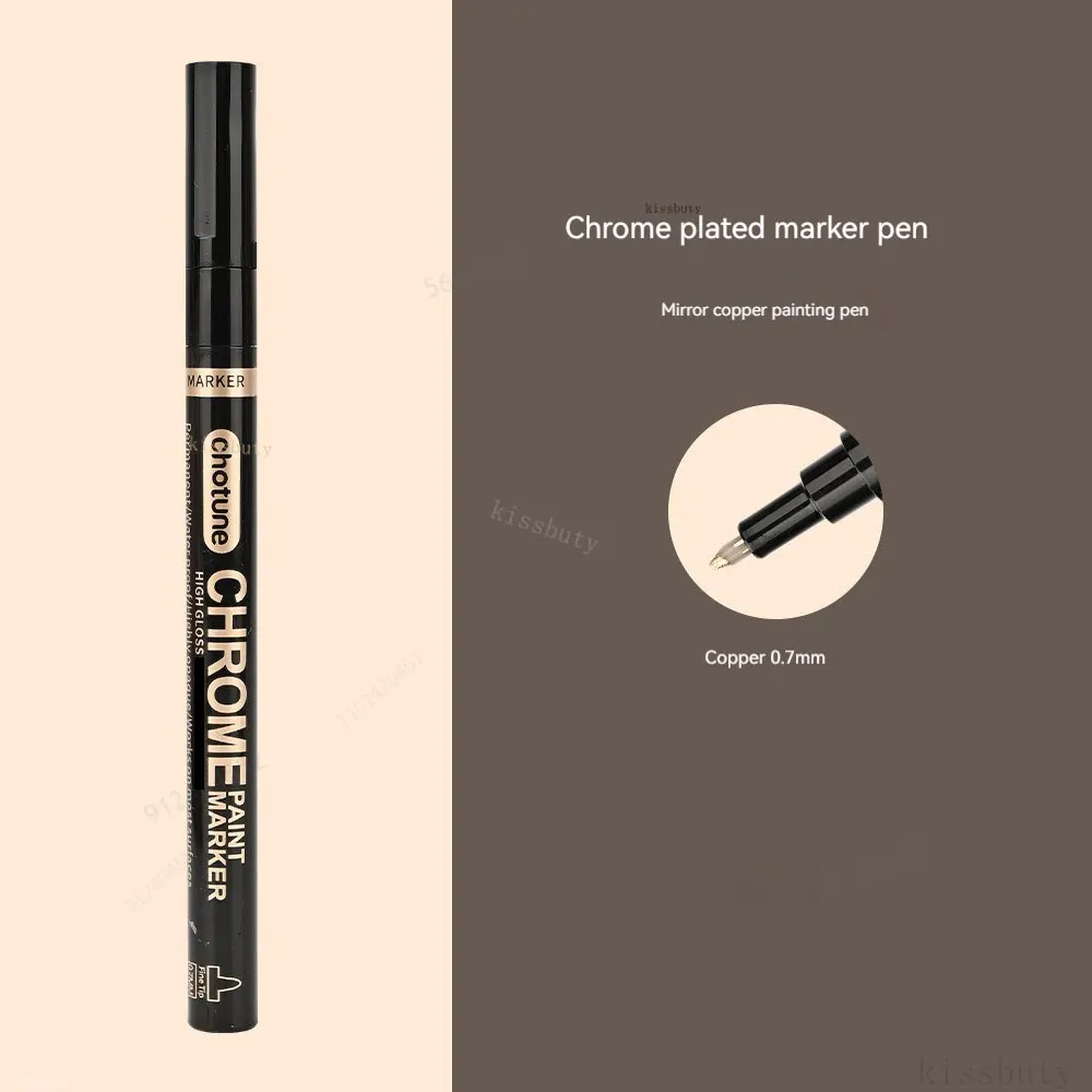 

Kissbuty набор хромированных маркеров 3 цветов