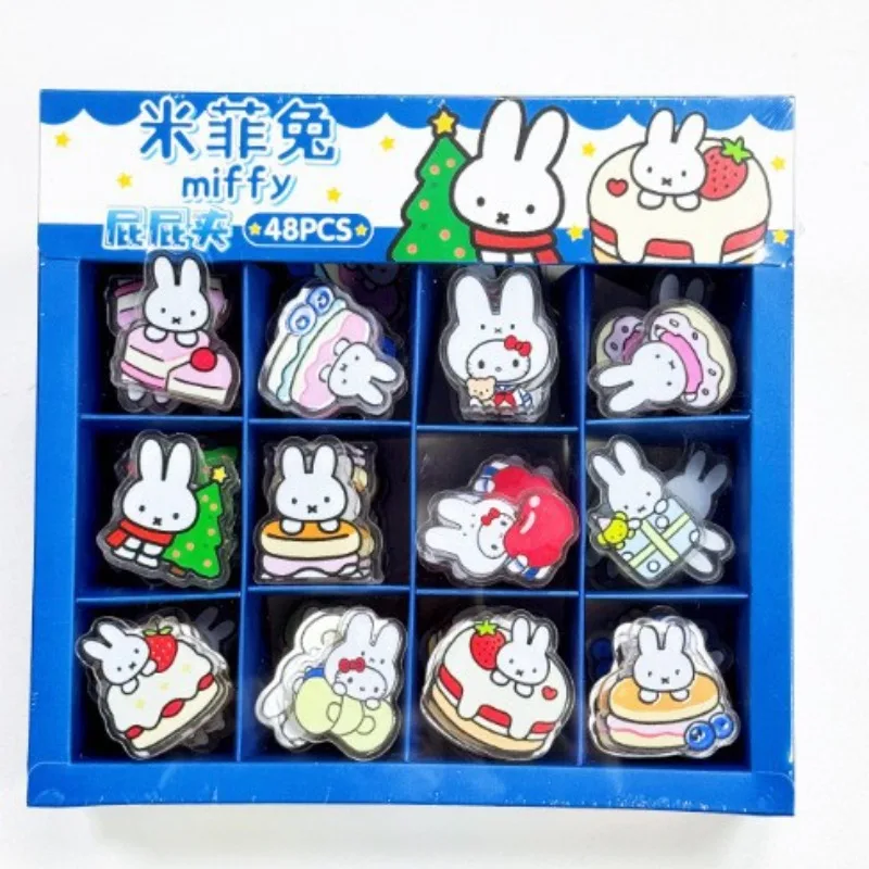 Новый акриловый зажим Kawaii Miffy с высококачественным дизайном в стиле аниме для ежедневников и блокнотов (art.: 3920db70bb079) - 3920db70bb079