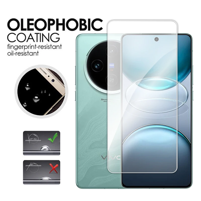 Стекло для Vivo X100s закаленное стекло 5G 6 78 дюйма прозрачная защитная пленка экрана
