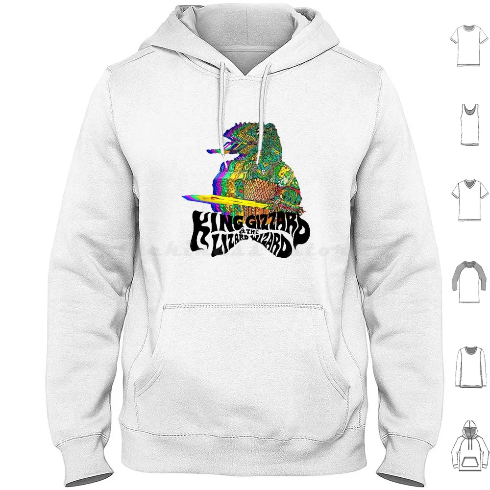 

Lizard Hoodie cotton Long Sleeve King Gizzard King Gizzard And The Lizard Wizard