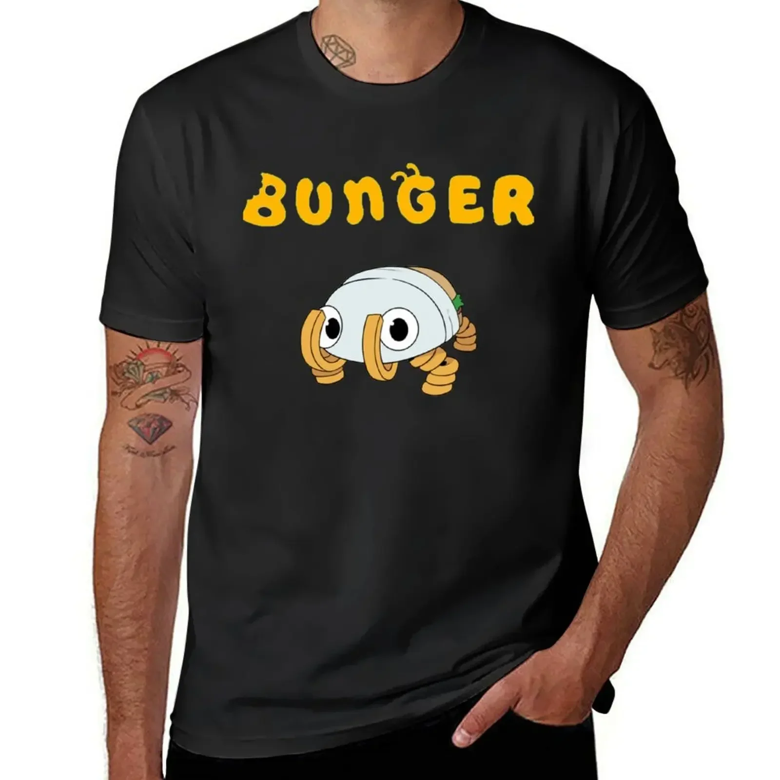 Bugsnax Bunger подарки для женской традиционной одежды футболка с коротким рукавом