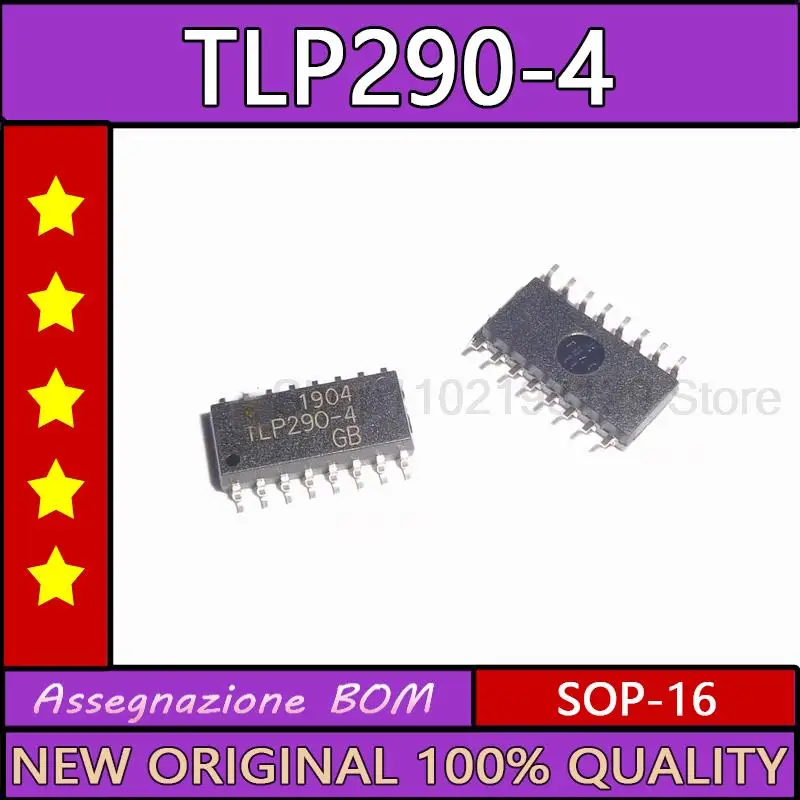 

10 шт./лот Tlp290-4, патч sop-16, оптрон, новый импортный
