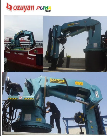 Индивидуальный 15-тонный гидравлический кулачковый стрела Marin Crane Производитель