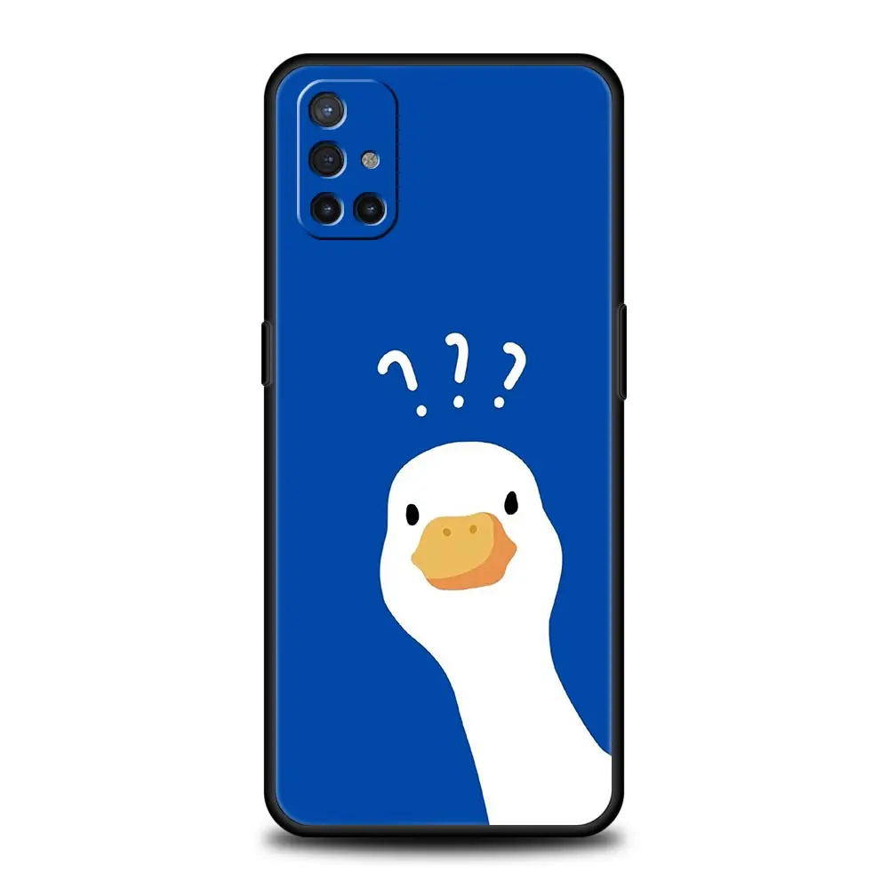 Фото Аксессуары для OnePlus 11 10 9 Pro 9T 12R 10R 9R 9RT 10T 8 7 6T 7T Nord 2T CE 2 чехол для телефона N200 N10 N100, мягкий силиконовый чехол с изображением утки №3