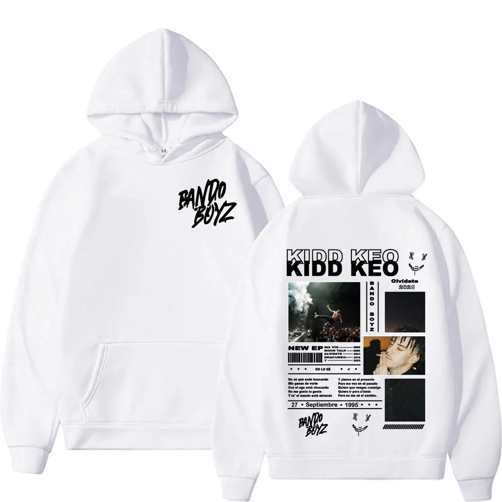Рэпер Kidd Keo Bando Boyz Tour Merch толстовки для мужчин и женщин винтажная готическая