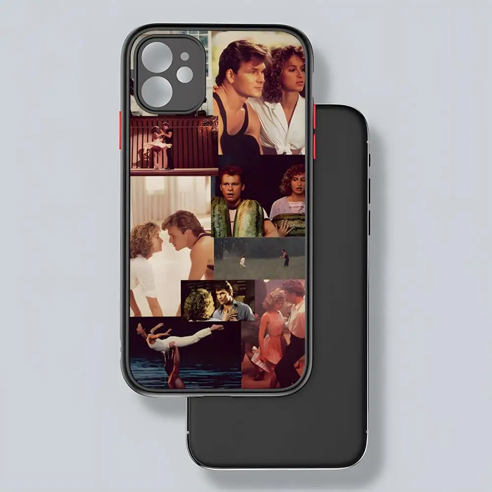 Чехол для телефона в стиле фильма Грязные танцы матовый прозрачный