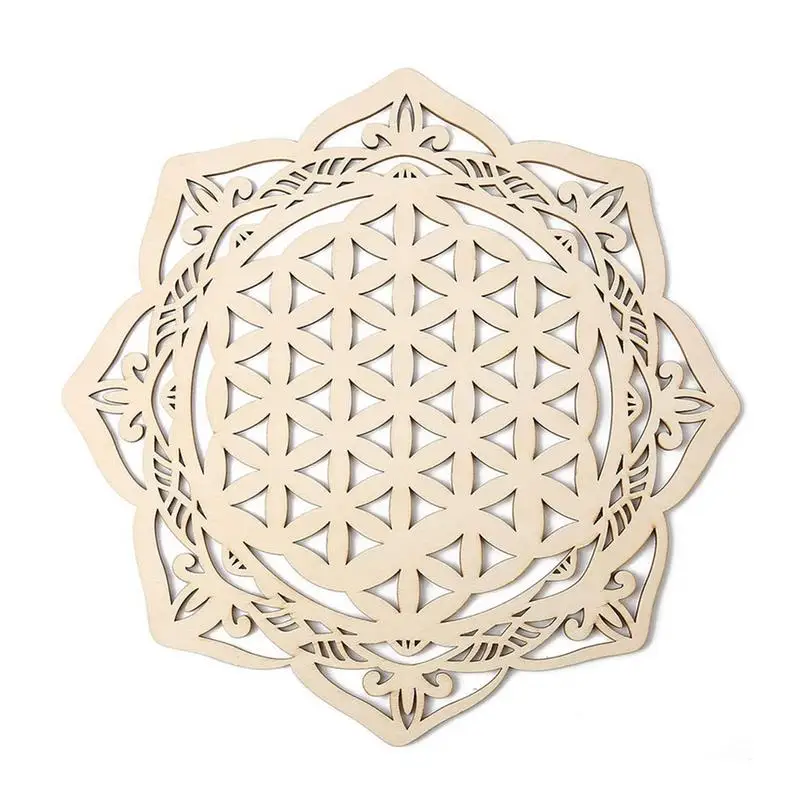 

Священный цветок жизни Геометрическая Наклейка на стену Йога Бохо круг Мандала виниловая Гостиная Наклейка Съемный домашний декор