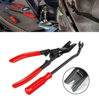 2pcs car repair door card panel trim clip removal uphostery pry bar kit for car interior disassembly tool durable accessory