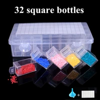 283238566080128 squareround bottle jar diamond painting storage box embroidery mosaic accessories bead container mosaic