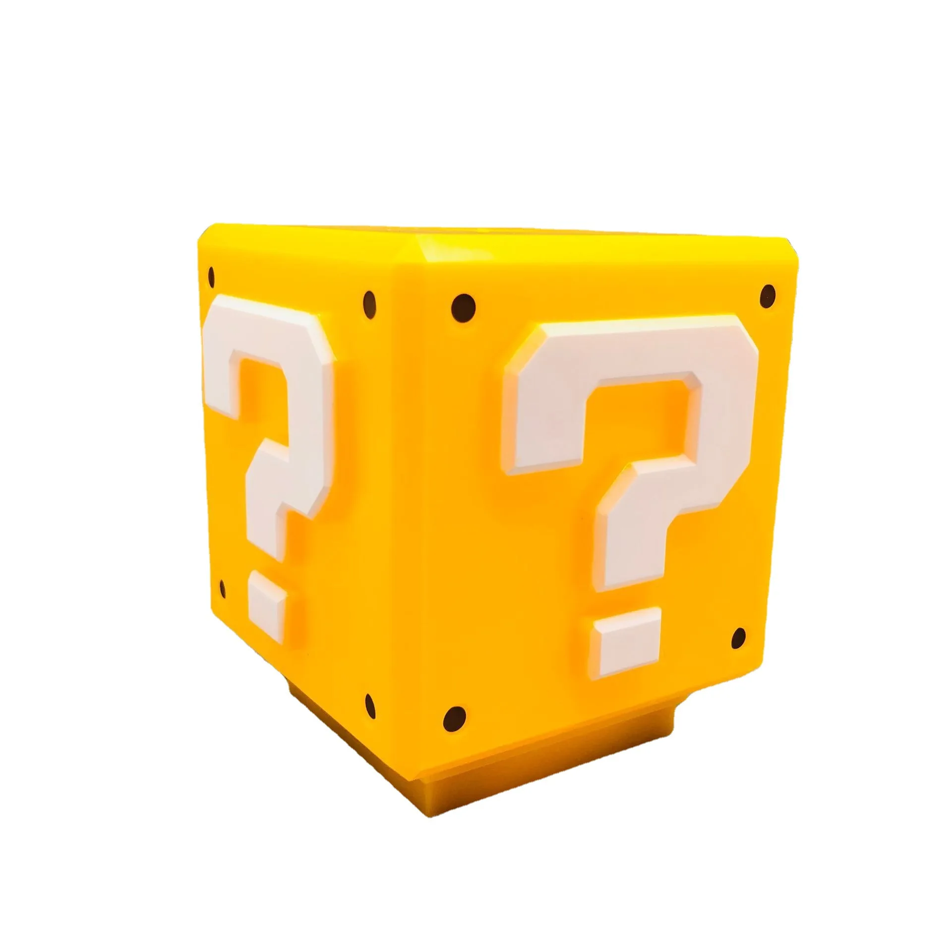 

Game Marios 3D LED Night Light Question Mark Sound Rechargeable Cube Home Decoration Lamp Lampara Boy Kid Gift Bedroom Toy