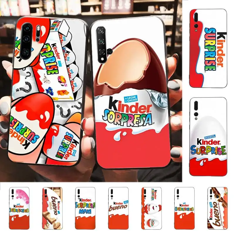 

Egg KINDER JOY Phone Case for Huawei P30 40 20 10 8 9 lite pro plus Psmart2019