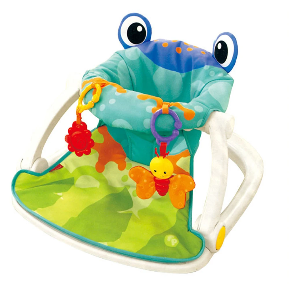 

Portable Adjustable Frog Themed Sit-Me-Up Floor Seat