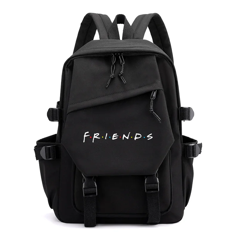 Central Perk Coffee Friends Men Women Backpack Teenage Rucksack Student School Bag Korean Style Schoolbag Boys Bagpack Mochila