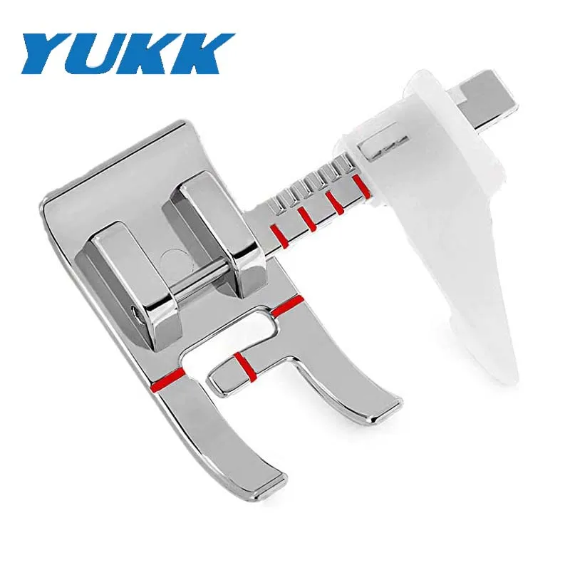 

Adjustable Guide Presser Foot.Fits for Low Shank Domestic Sewing Machine.