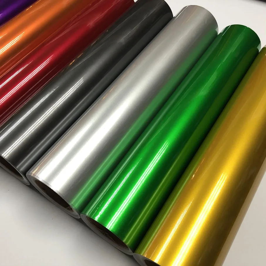 Виниловая пленка 50 см * 10 м цвет синий/золотой/красный