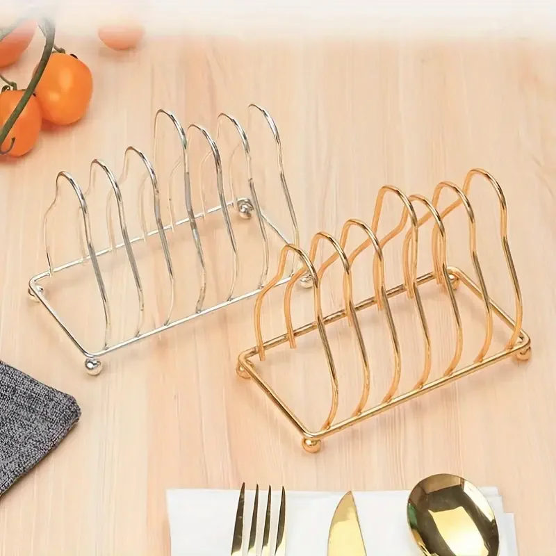 Треугольная полка для посуды 1 шт. бытовая элегантная золотистая серебряная