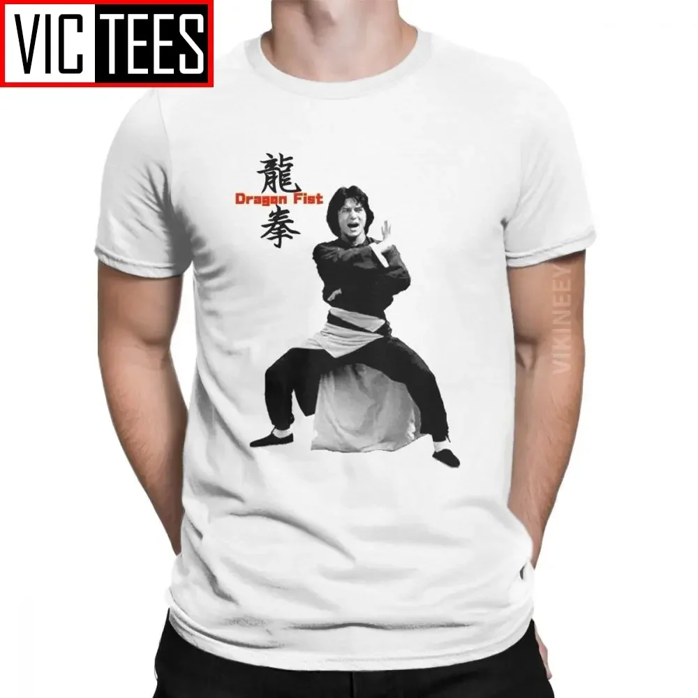 Dragon Fist Jackie Chan Мужская футболка с 3D принтомЗабавная Homme Толстовка из чистого