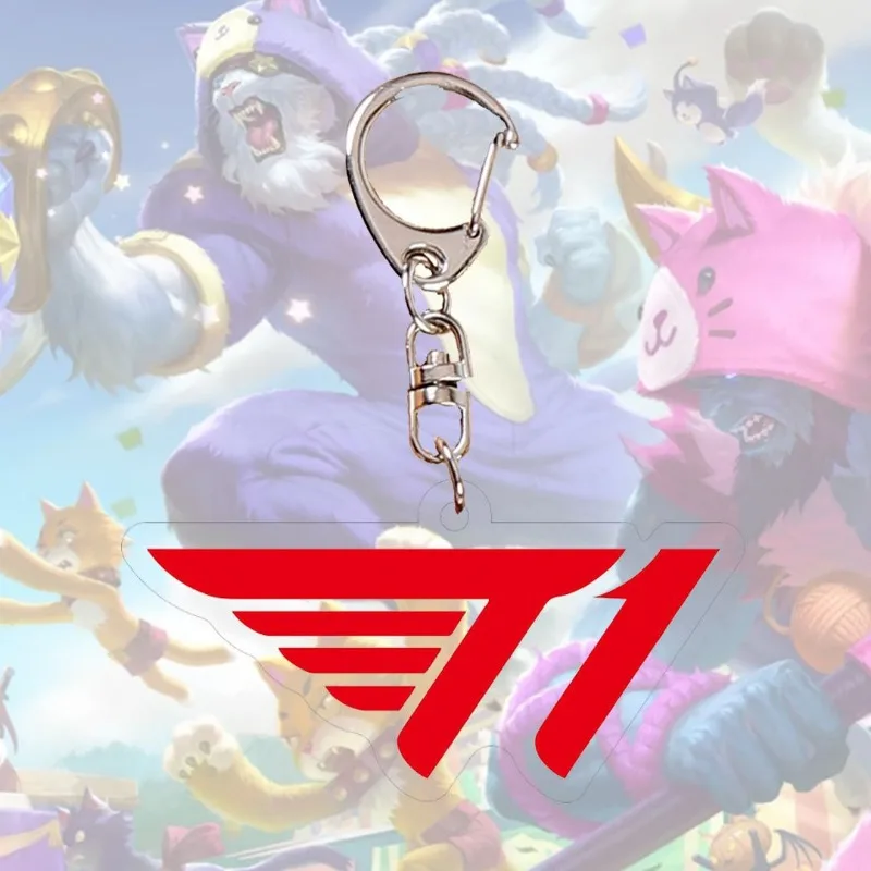 League of Legends Популярная игровая периферийная команда BLG T1 EDG RNG FPX IG Брелок для