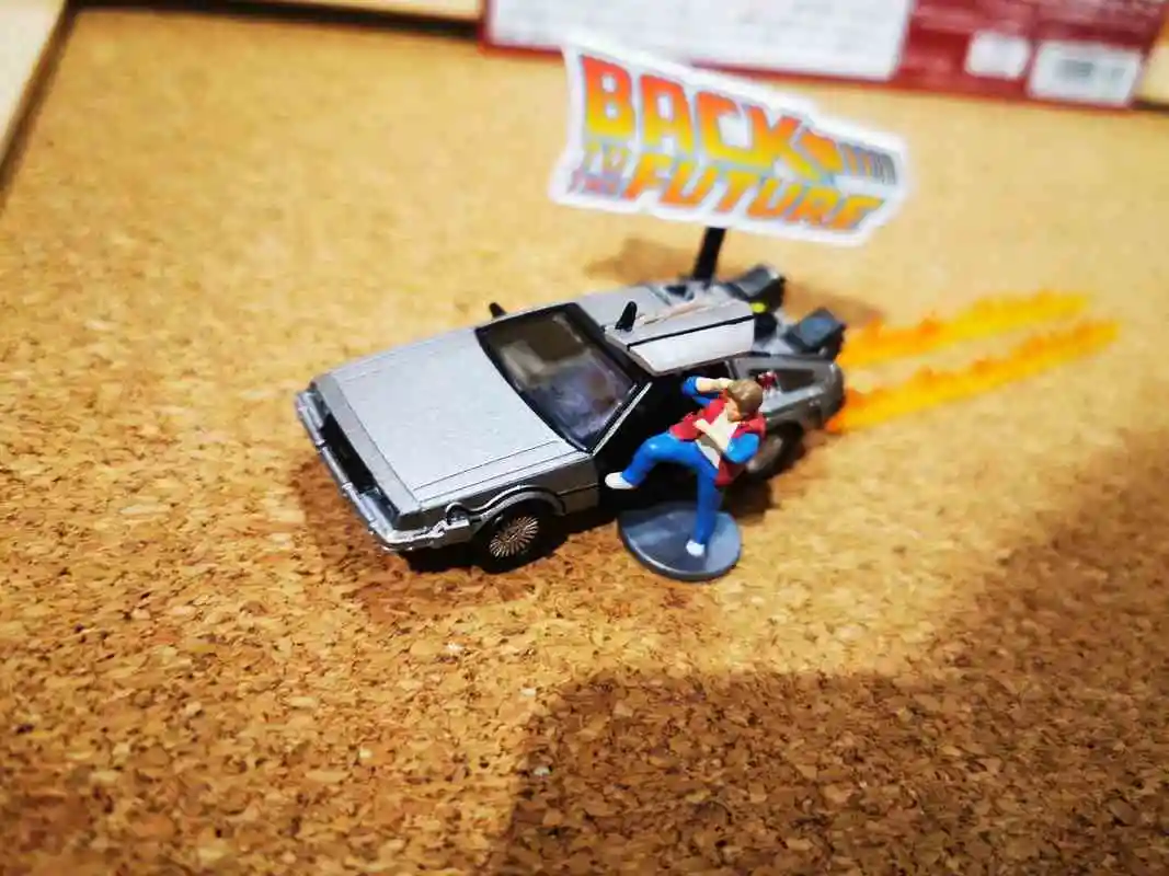 Tomy Назад в будущее из фильма модель автомобиля орнамент капсульные игрушки