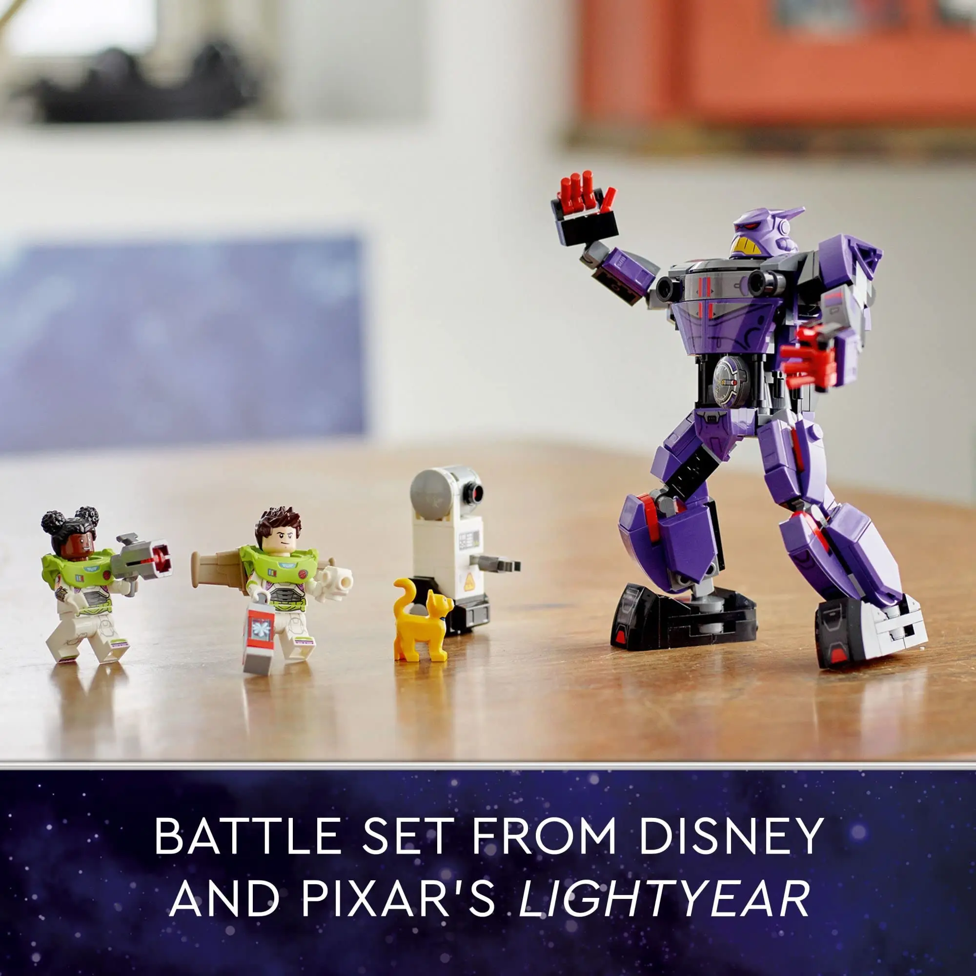 LEGO Disney и Pixar's Lightyear Zurg Battle 76831 Строительная игрушка-робот с минифигуркой Mech Buzz с лазером, реактивный рюкзак, 261 шт. (art.: 3920cedbe75c1) - 3920cedbe75c1