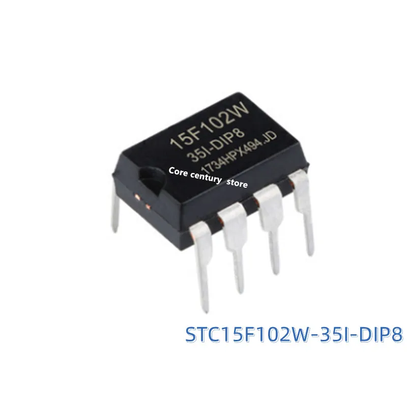 

10pcs CHIP STC15F102W STC15F102W-35I-DIP8 IC