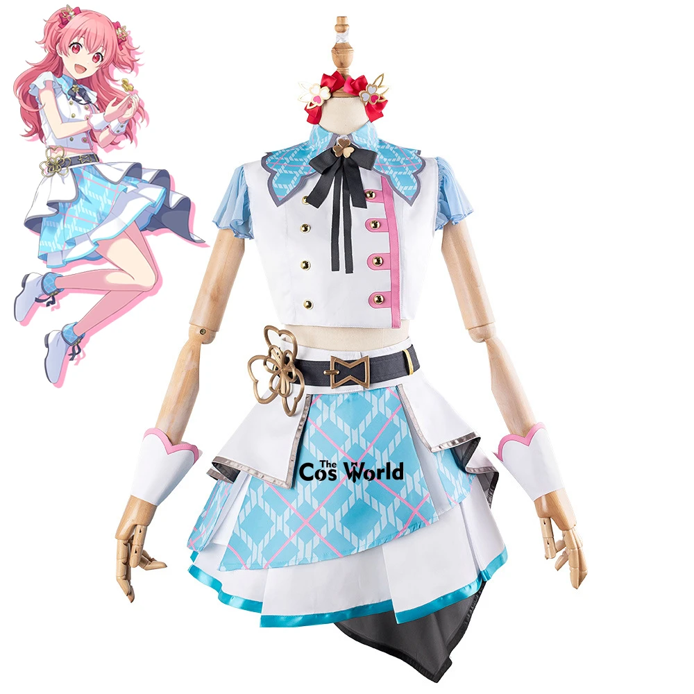 Project Sekai Colorful Stage Feat MORE JUMP 3-я годовщина Hanasato Minori Momoi Airi наряды аниме костюмы для