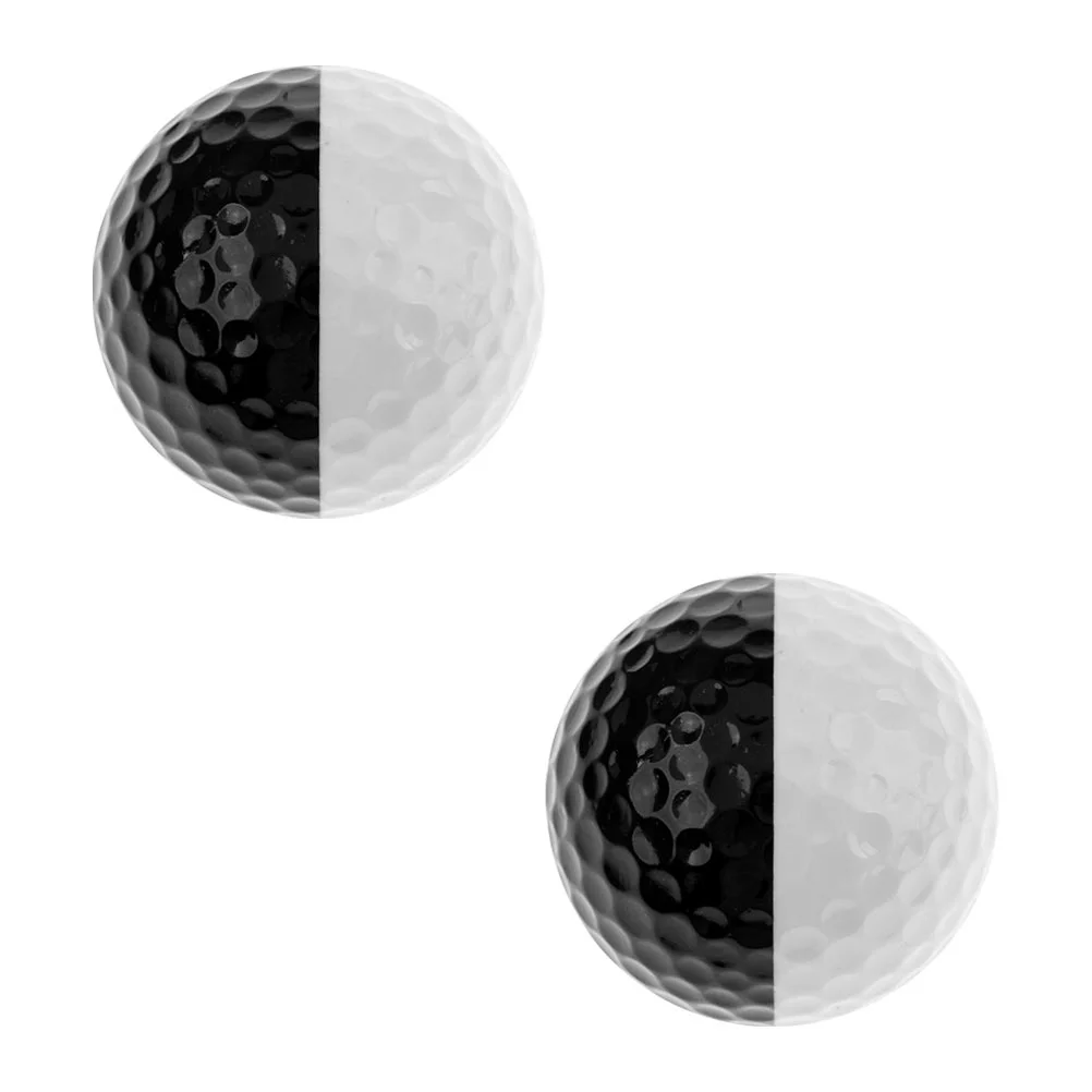 

2 шт. тренировочные мячи для гольфа два цвета мячи для тренировки