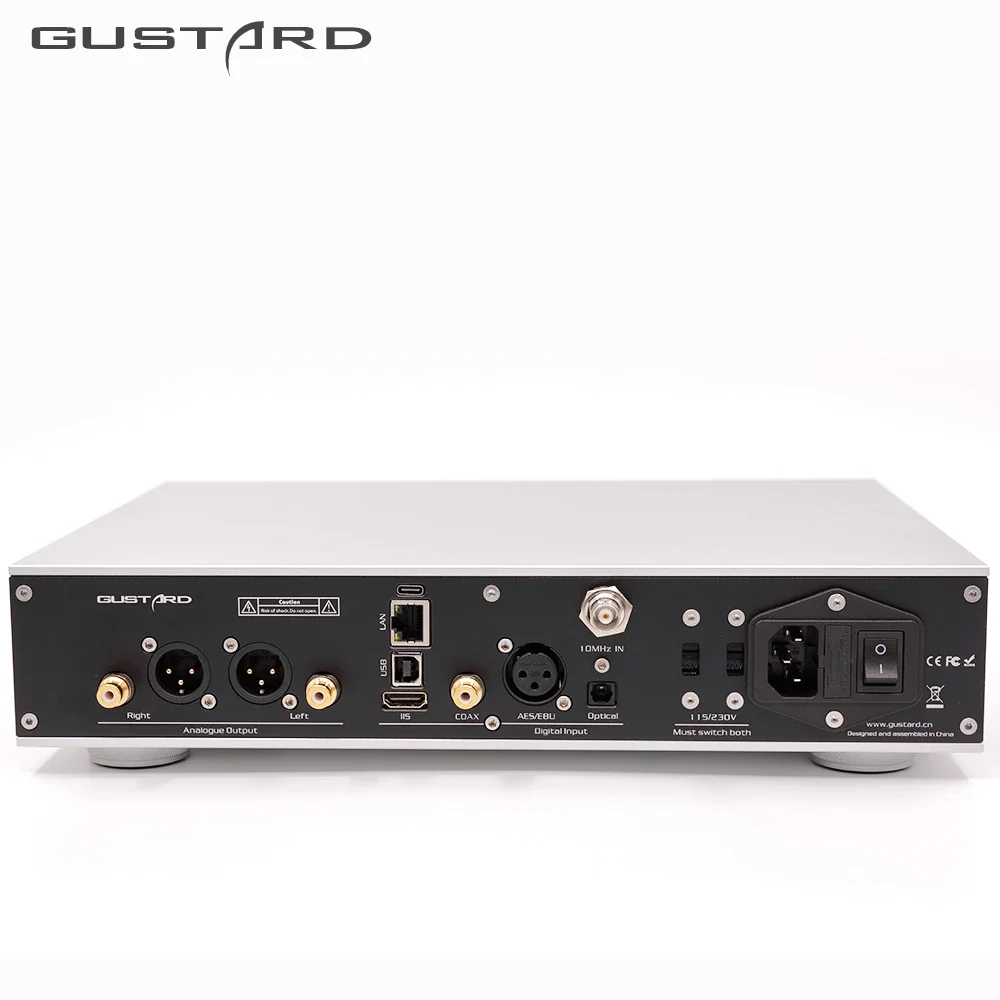 Gustard A26 Высокопроизводительный аудио ЦАП с двумя чипами AK4499EX AK4191 Streamer/Renderer XMOS DSD512