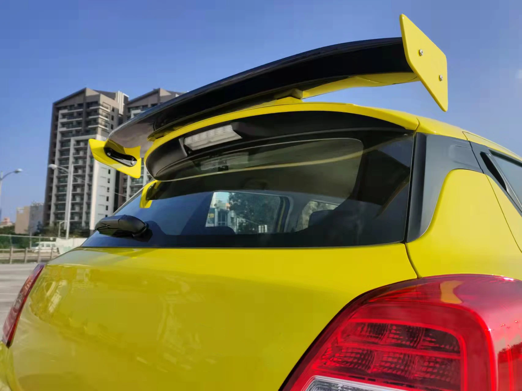 Подходит для Suzuki Swift Sport ZC33S 2017-2022 гг. высококачественный декоративный спойлер из