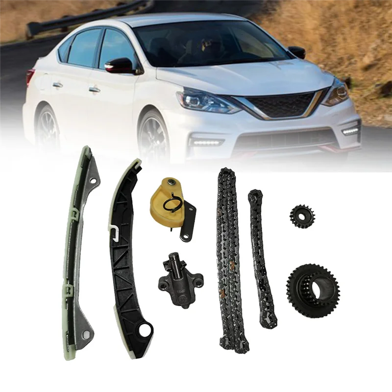 8 шт. комплекты цепей ГРМ для Nissan Juke Sentra 1.6L MR16 2012-2017 направляющая натяжителя