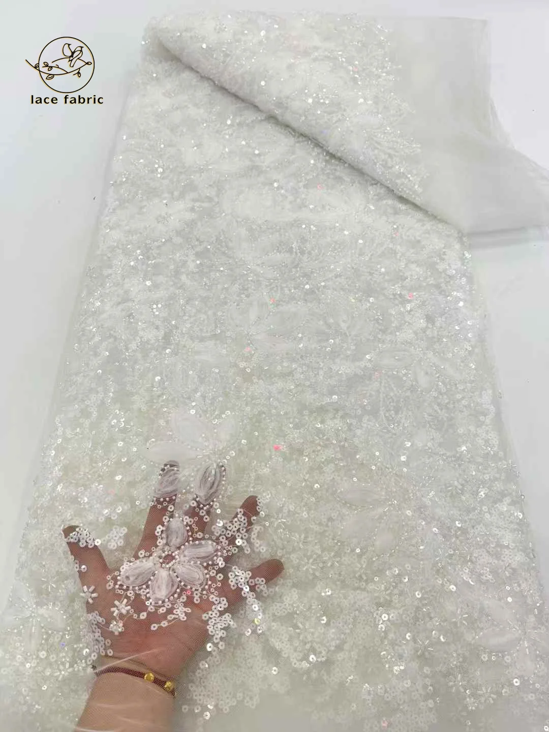 Африканская кружевная ткань для жениха 2021 французская с бисером нигерийская