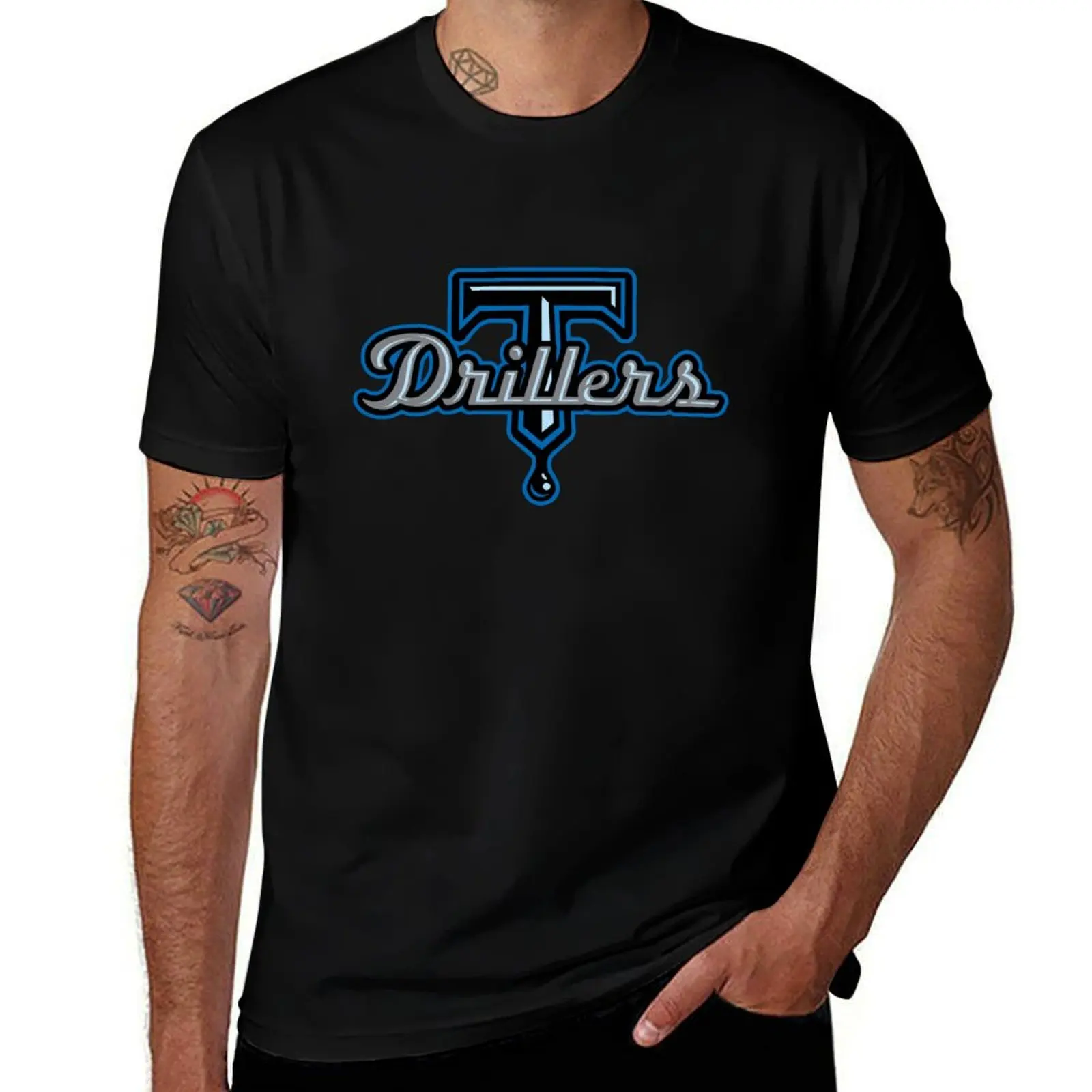 Фото Футболка Tulsa Drillers (2) - повседневная футболка с принтом №1