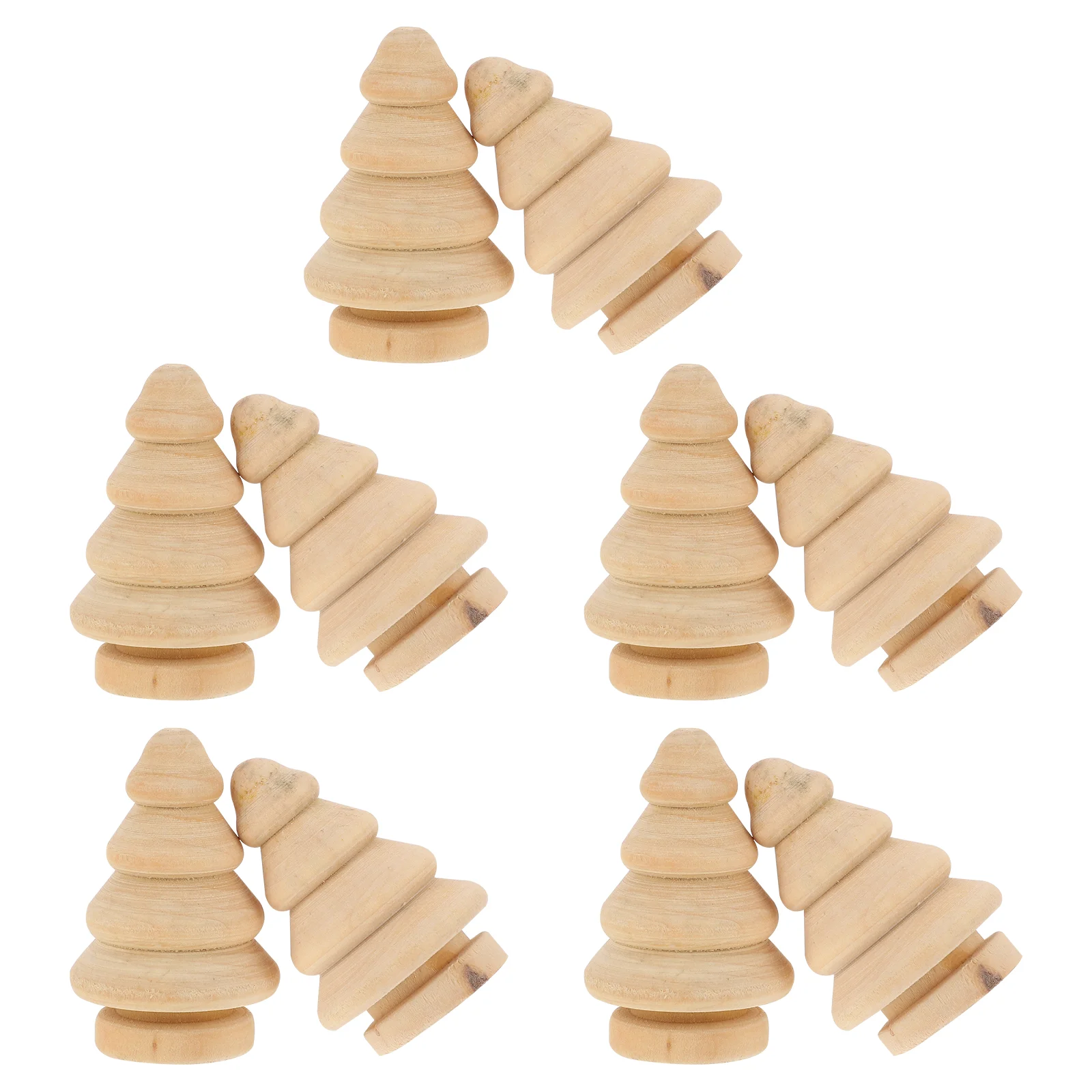 

Christmas Wooden Tree Wood Unfinished Trees Crafts Diy Paintingpeg Mini Miniature Blankdoll Cutouts Ornaments Figuresdecor