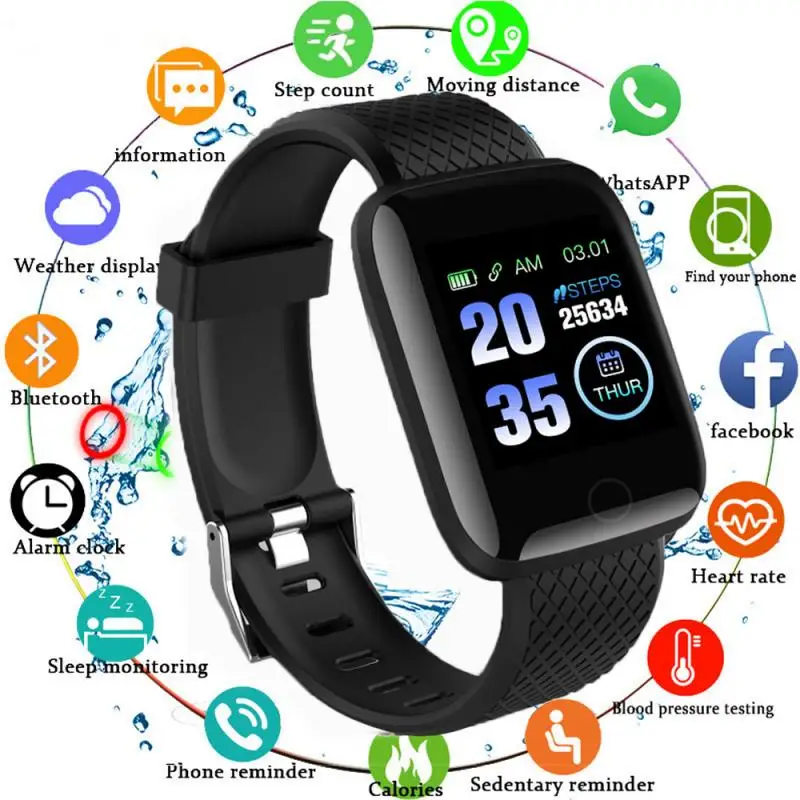 

Умные часы D13 для мужчин, водонепроницаемые Смарт-часы с тонометром и пульсометром, фитнес-трекер, спортивные часы для Android и IOS