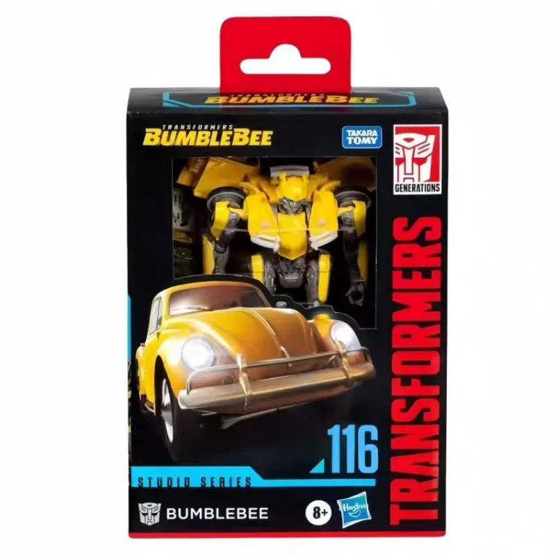 Фото Новые фигурки Hasbro Transformers Studio Series SS-116 Class D Bumblebee, аниме-модели, коллекционные игрушки-роботы, подарки для хобби №3