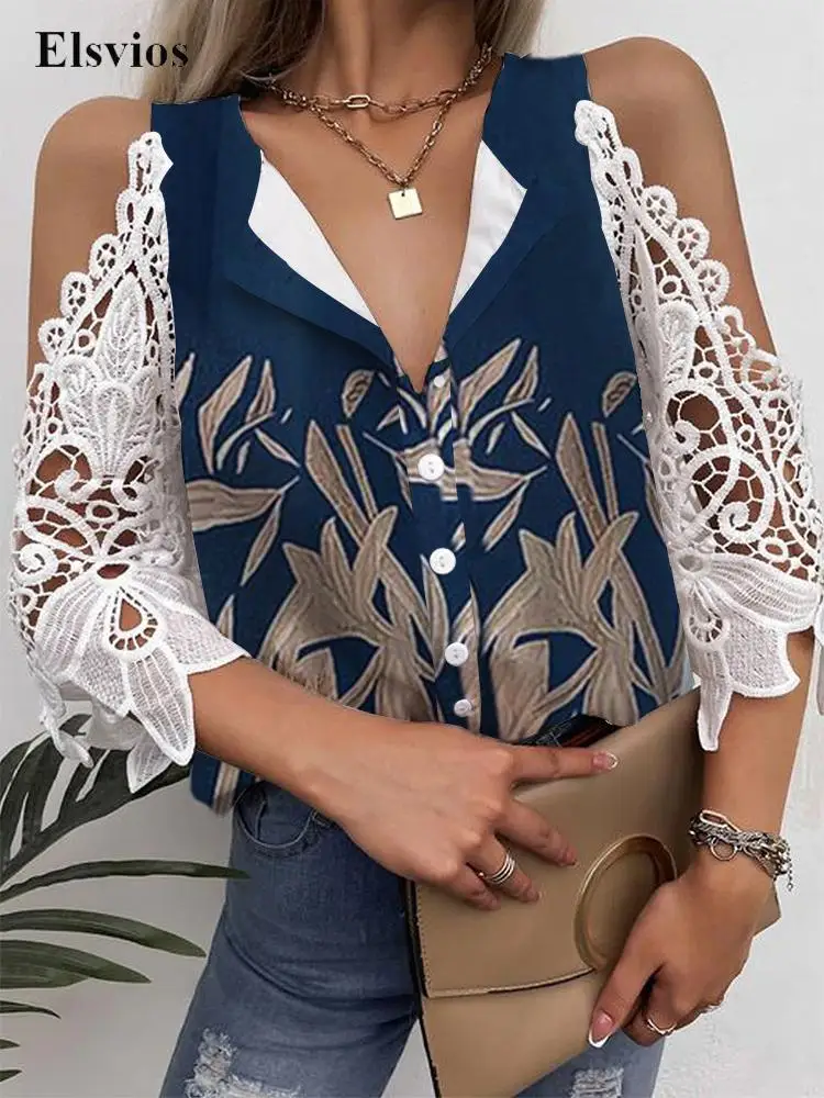 

Женская винтажная блузка с вышивкой и коротким рукавом, с открытыми плечами