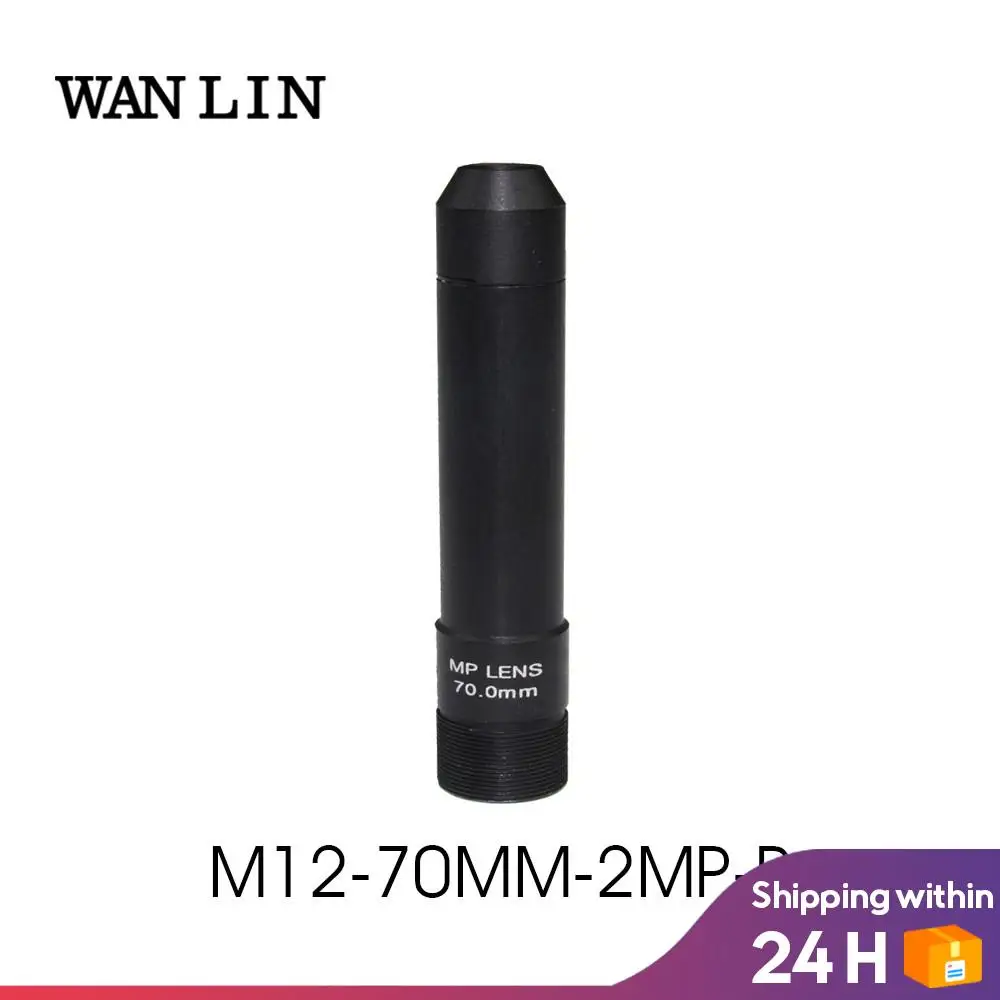 

70mm pinhole Lens CCTV Lens HD 2.0Megapixel M12 IP Camera Lens Image Format 1" F1.6 Fixed Iris long viewing distance