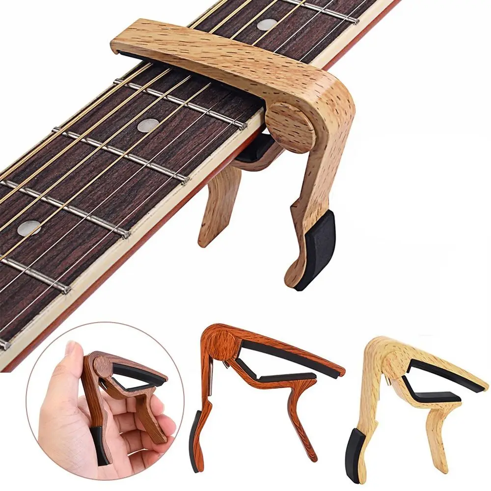 Гитарный каподастр под дерево детали из алюминиевого сплава для электрогитары